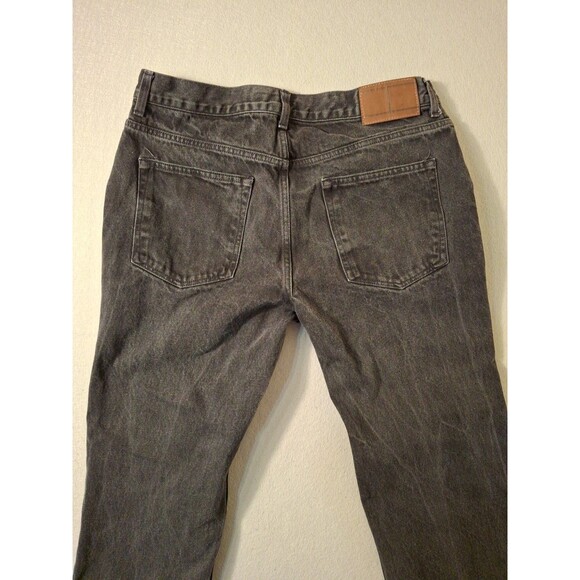 Tommy Hilfiger Jeans 36x30 Black Denim Five-Pocket Design Chino 5 Pocket Preppy - Picture 11 of 11